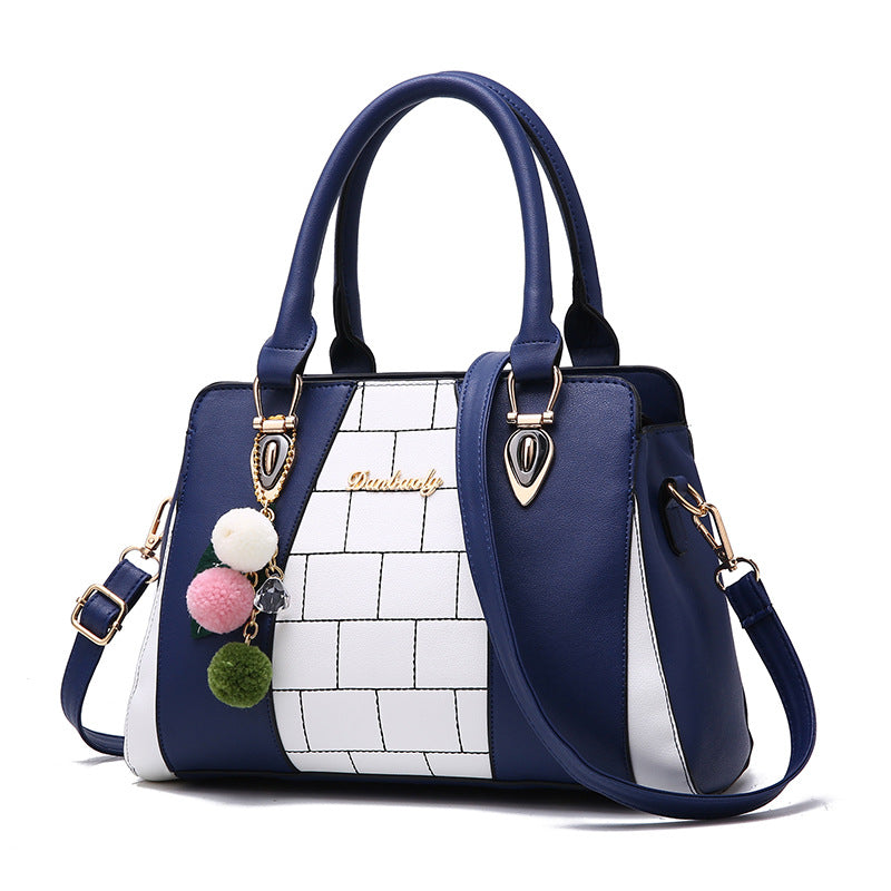 Alpscommerce new fashion trend handbag fashion women's bag Europe and America big bag casual shoulder bag