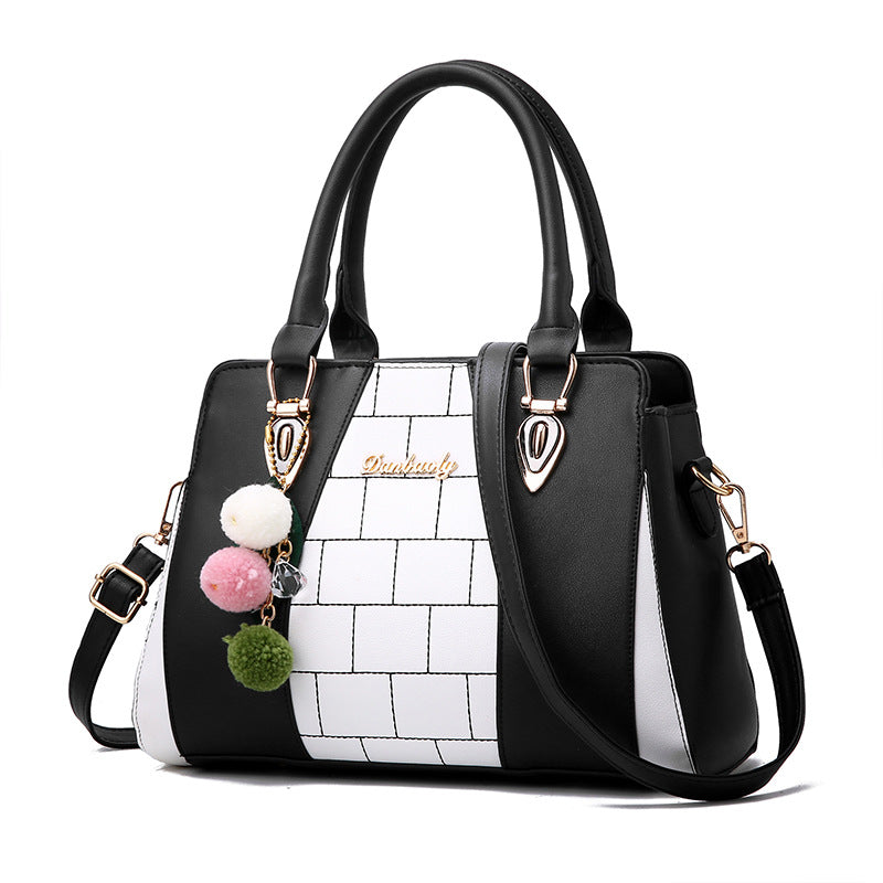 Alpscommerce new fashion trend handbag fashion women's bag Europe and America big bag casual shoulder bag