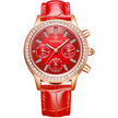 Multifunctional waterproof ladies watch