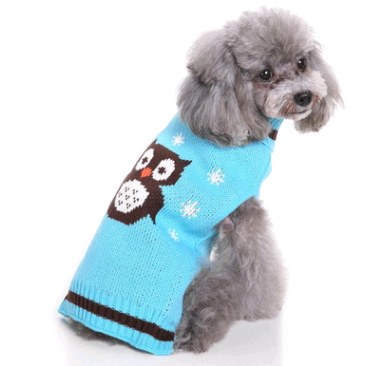 Pet Christmas Sweater Knit Turtleneck Pet Clothes Sweater Dog Sweater