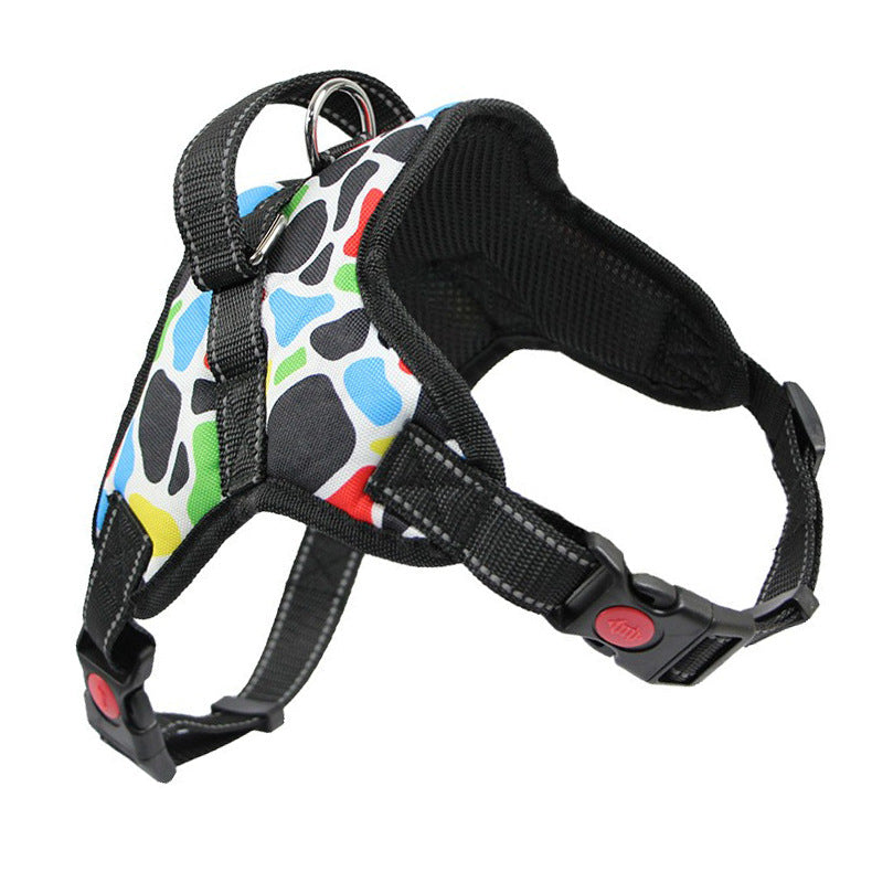 Pet Supplies Dog Harness Reflective Leash Set