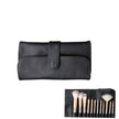 12 Creamy White Makeup Brush Set Fanshaped 24 Champagne Cosmetics Synthetic Hair