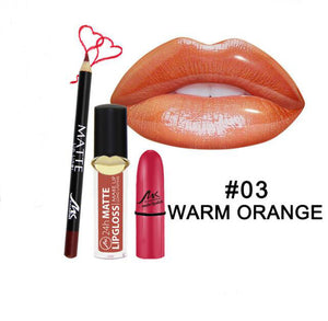 Lip Set 3pcs Makeup Cosmetics