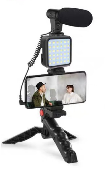 Compatible with Apple, Camera Accessories With Desktop Tripod Light