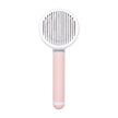 New Pet Cat Brush Hot Selling Hand-held Steel Wire Self-cleaning Comb Looper For Hair Removal