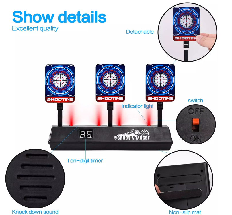 Electronic scoring target