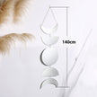 Wall Hanging Sun And Crescent Acrylic Mirror Decoration