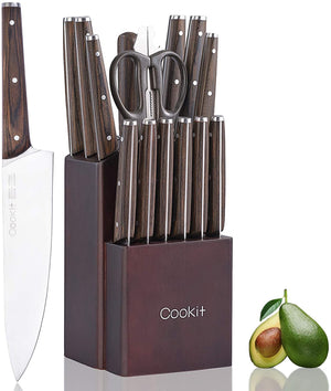 Kitchen Knife Sets, 15 Piece Knife Sets