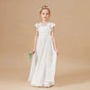 Kids Dress Ladies White Flower Girl Wedding