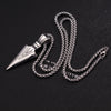 Hip-hop personality trendy brand men's feather necklace