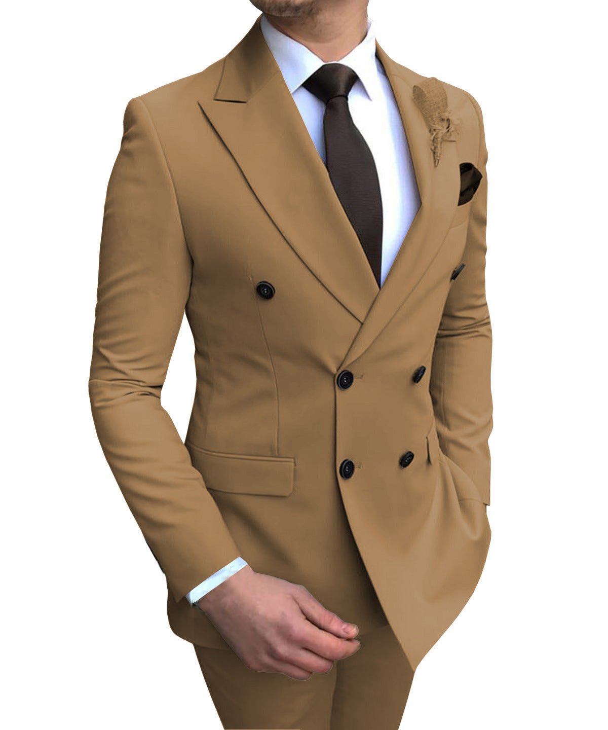 Suit Suit Men's Two-piece Groomsmen Costume Wedding