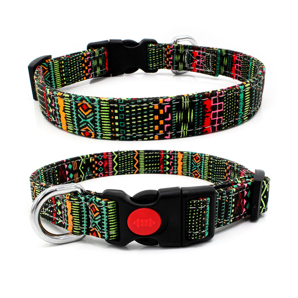 Canvas dog collar