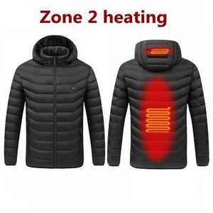 Winter Smart Heating Cotton USB Charging Heating Cotton Men's Jacket