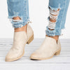 Women Shoes Retro High Heel Ankle Boots