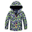 Boys' Outdoor Sports Windbreaker With Warm Waterproof Cloth