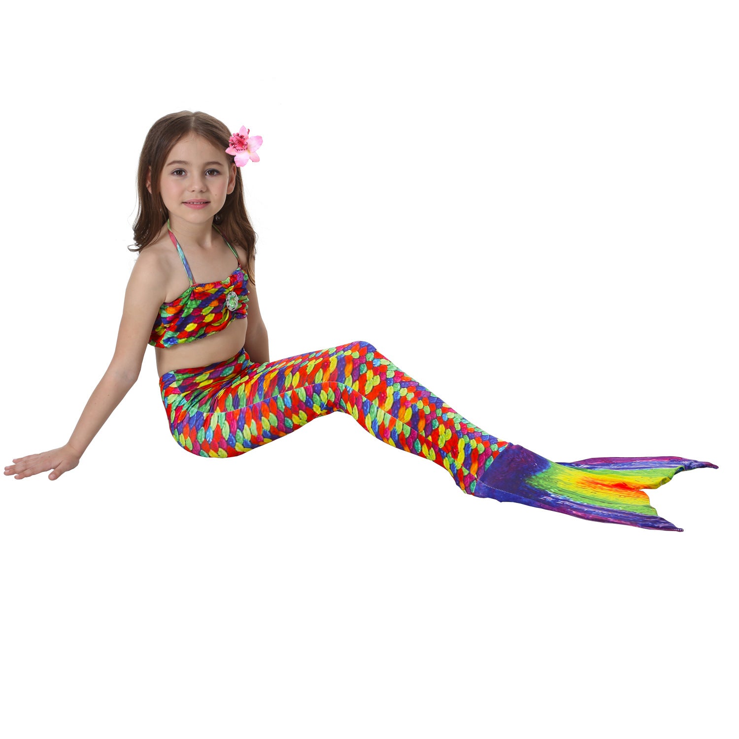 Children's Mermaid Swimsuit Mermaid Tail Swimming Suit Costume Swimming Suit