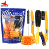 Bicycle maintenance cleaning tool set