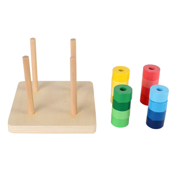 Montessori teaching aids colored circle