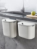 Kitchen Trash Can Wall-mounted Household Kitchen Waste Storage Bin With Lid