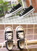 Canvas shoes non-slip casual shoes student parent-child shoes new baby shoes white shoes