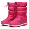 Winter thick waterproof and anti-ski boots