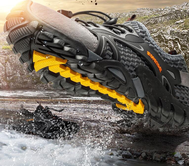 Hiking wading shoes, anti-skid shoes