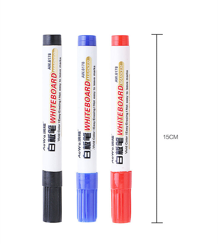 Whiteboard Marker Bulk Erasable Water-based Red Blue Black Teacher Children Non-toxic Marking Pen