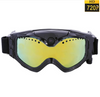 Ski-Sunglass Goggles Sports Camera Black Colorful Double Anti-Fog Lens with Live Image Video Monitoring with TF Card