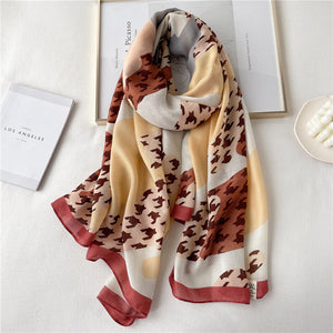 Ladies Decorative Accessories Printed Fashion Scarf