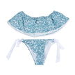 Light Blue Women Beach Bathing Swimming suit