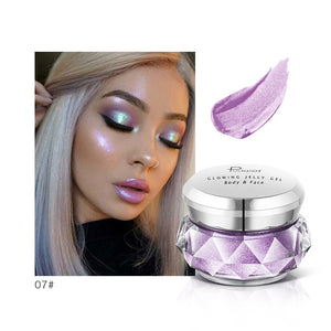 Face Highlighter Jelly Gel Mermaid Eyeshadow