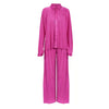 New Autumn And Winter Pleated Shirt  Pleated Trousers Suit