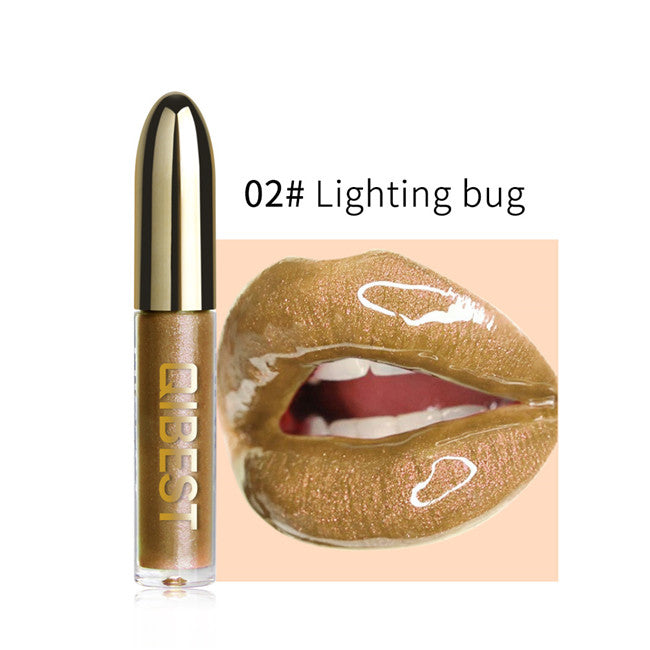 Polarized Moisturizing Bright Slightly Glitter Lip Glaze Hold Makeup