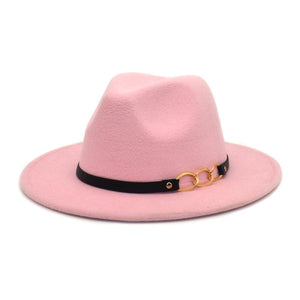 Women's Woolen Top Hat Belt Accessories