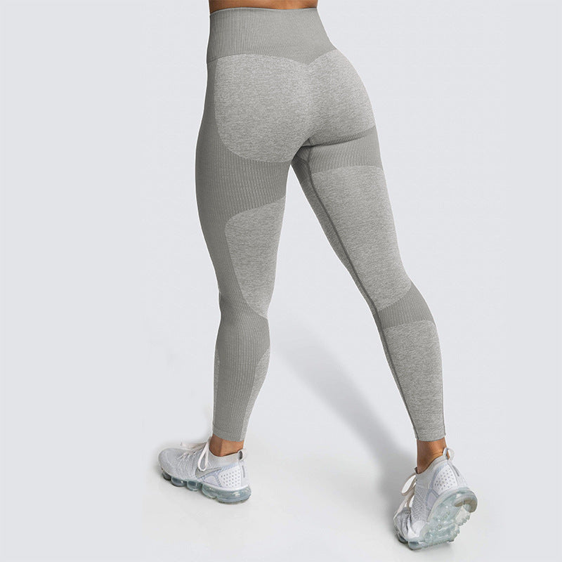 Seamless Knitted Hip Sweat-absorbent Yoga Pants