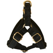 Black Flannel Gold Buckle Dog Harness Pet Supplies Pet Chest Harness