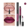 Pudaier Matte Lip Gloss Lip Liner 2 in1 Maquiagem Profissional Completa Agate Red Lip Tint Plumper Tattoo Makeup liquid Lipstick