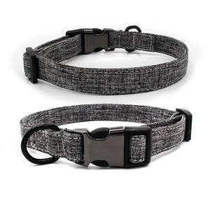 Canvas dog collar