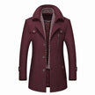 Men's woolen coat