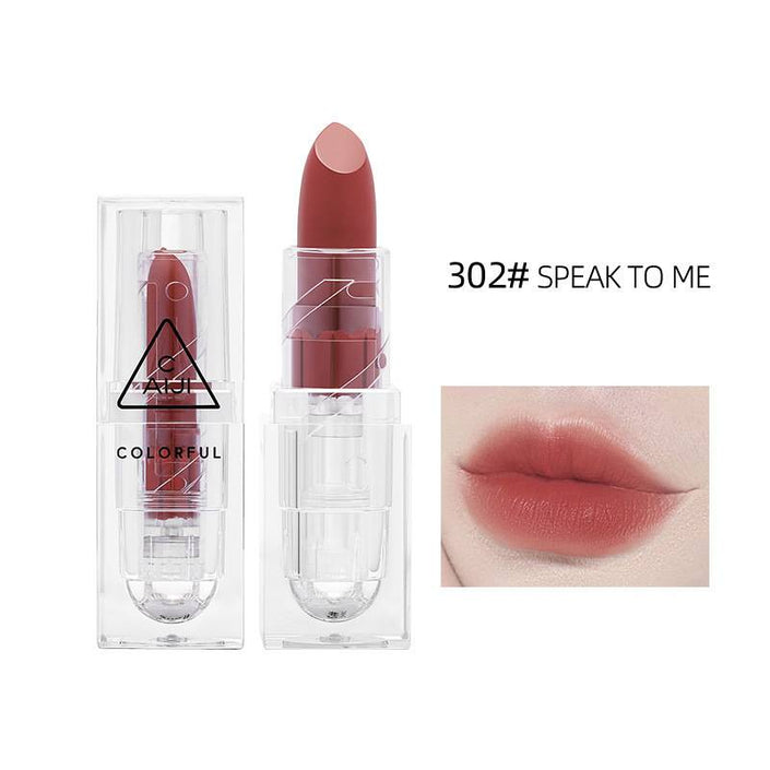 Makeup ice cube transparent lipstick matte