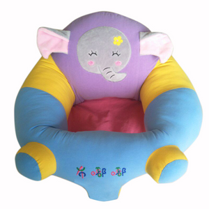 Baby Seats &  Sofa Only Cover No Filling Baby Chair Toddler Nest Puff Children Washable Kids Bean Bag Cartoon Skin Upscale Kids