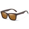 Wooden fashionable men's glasses