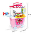 Kids Play Food And Ice Cream Truck Toy Cart