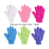 Bath towel gloves Candy color mud towel Bathroom glove bath towel