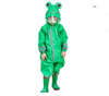 Eco-friendly Conjoined Raincoat With Pants Children Rain Coat Kids