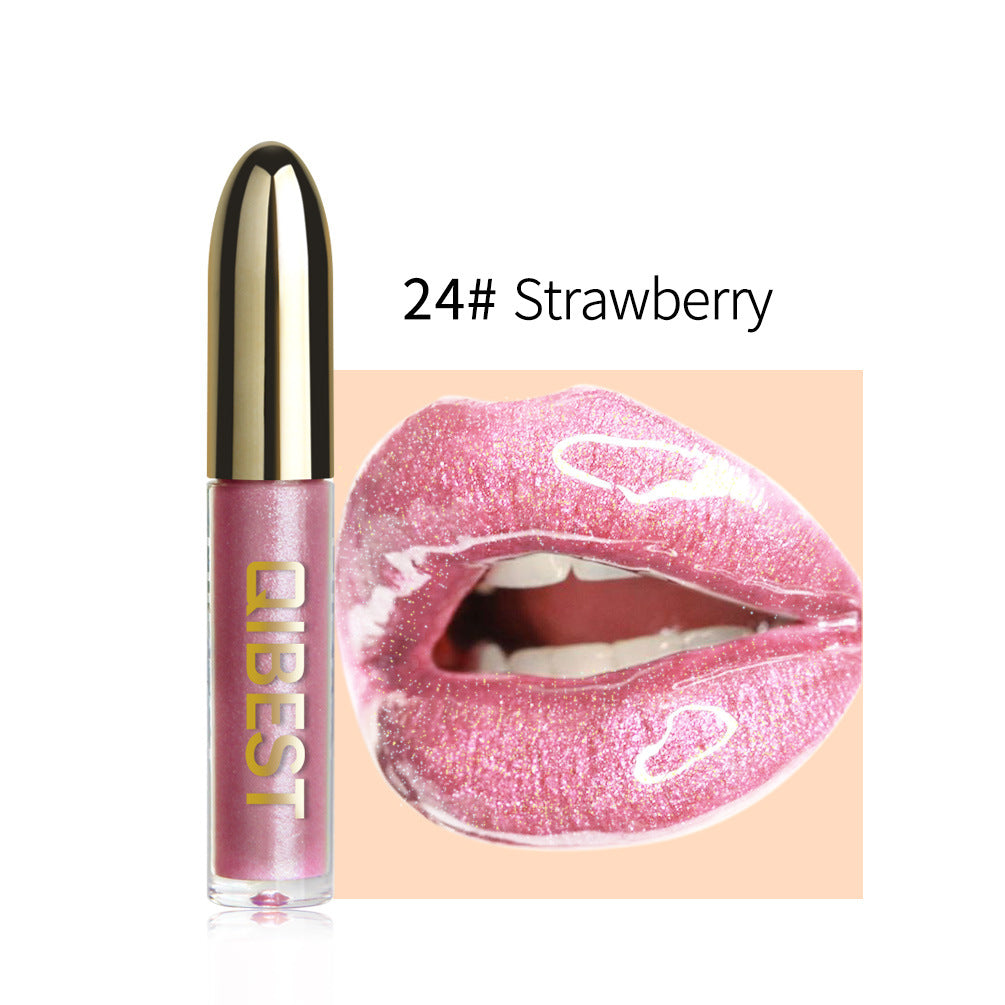 Polarized Moisturizing Bright Slightly Glitter Lip Glaze Hold Makeup