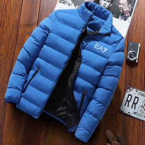 Winter Warm Men Cotton Jacket With Long Sleeves