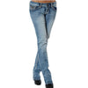 Fashion Women's High Waist Bag Hip Slim Jeans