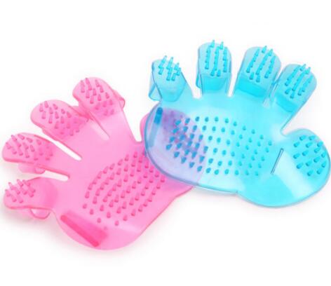 Pet finger grooming brush massage, hand brush cat, dog bath brush beauty, pet cleaning supplies wholesale