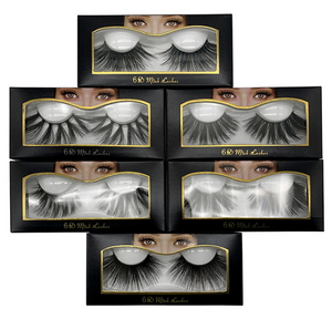 25mm mink false eye lashes 6D eye lashes